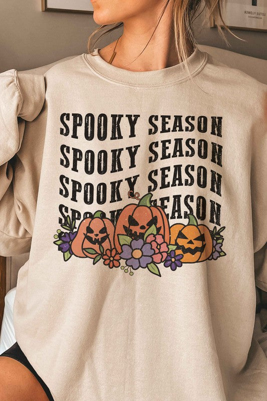 Spooky Season Graphic Sweatshirt