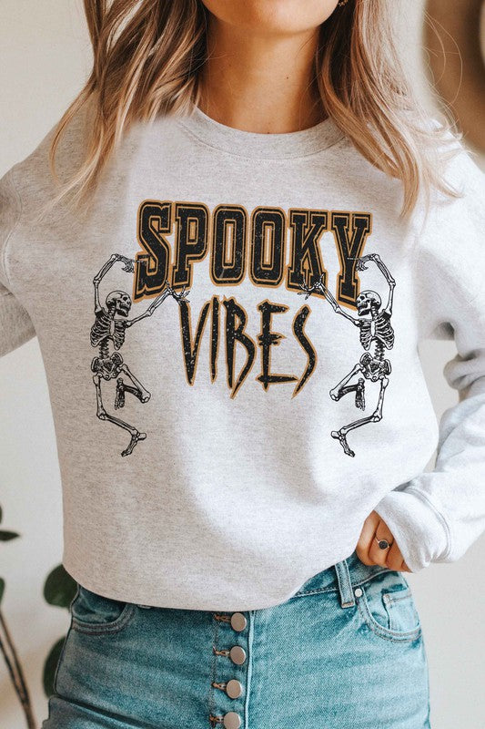 Spooky Vibes Graphic Sweatshirt