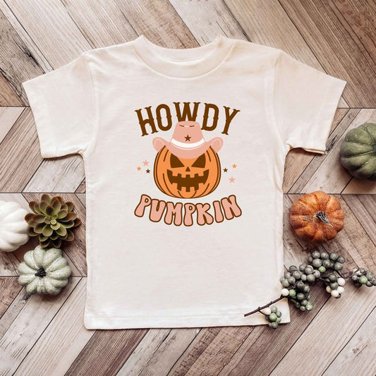 Howdy Pumpkin Toddler Graphic Tee