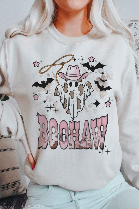 BOOHAW COWBOY GHOST GRAPHIC SWEATSHIRT