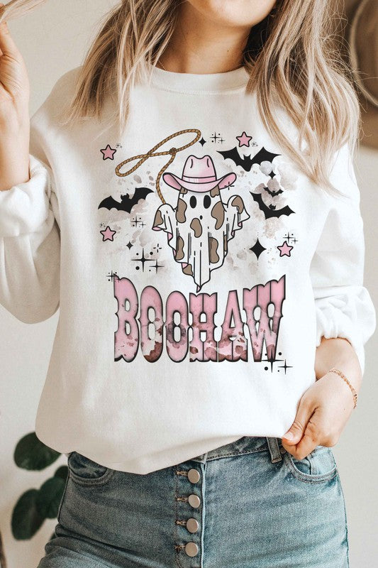 BOOHAW COWBOY GHOST GRAPHIC SWEATSHIRT