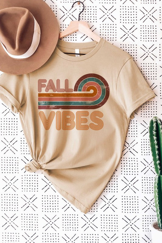 Retro Fall Vibes Graphic Tee